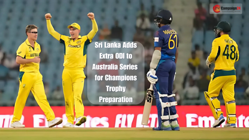 Sri Lanka Adds Extra ODI to Australia Series for Champions Trophy Preparation