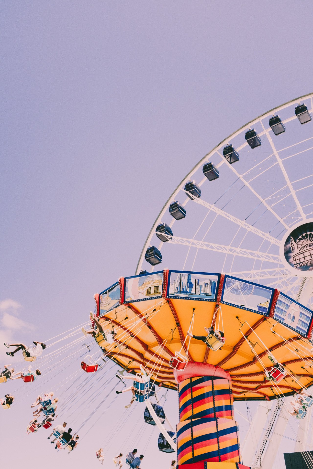 Giant wheel was successfully launched