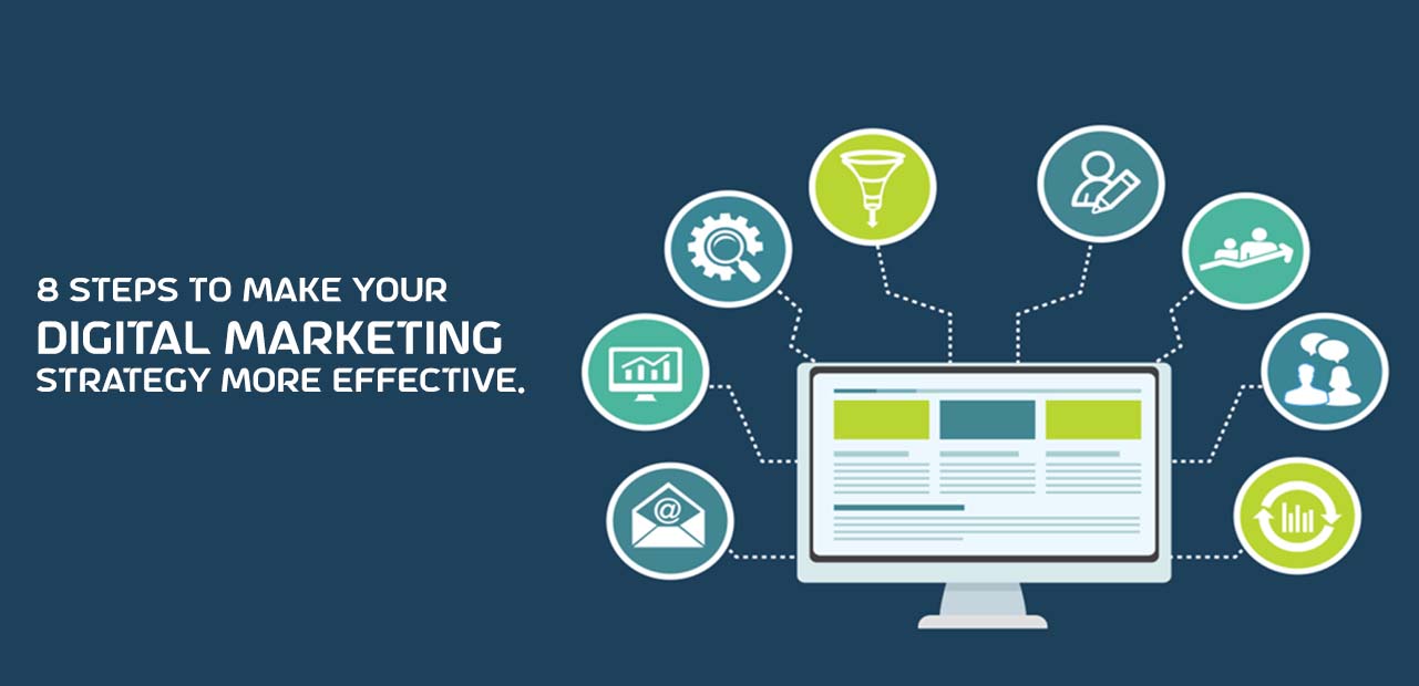 8 steps to make your Digital Marketing strategy more effective