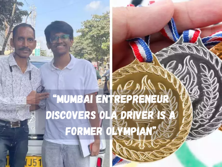 Mumbai Entrepreneur Discovers Ola Driver Is a Former Olympian: A Story of Struggles and Triumph