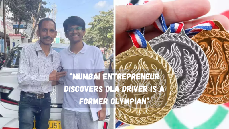 Mumbai Entrepreneur Discovers Ola Driver Is a Former Olympian: A Story of Struggles and Triumph