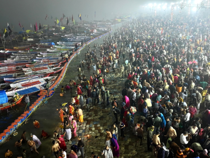 On Day 1 of Maha Kumbh,