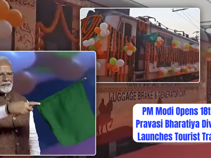 PM Modi Opens 18th Pravasi Bharatiya Divas, Launches Tourist Train