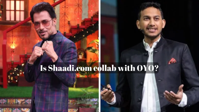 Shaadi.com collab with OYO? Anupam Mittal pitches for ‘discount code’, Ritesh Agarwal responds