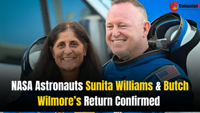 NASA Astronauts Sunita Williams & Butch Wilmore’s Return Confirmed