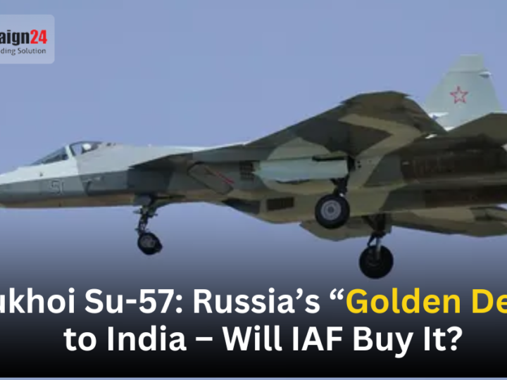 Sukhoi Su-57: Russia’s “Golden Deal” to India – Will IAF Buy It?