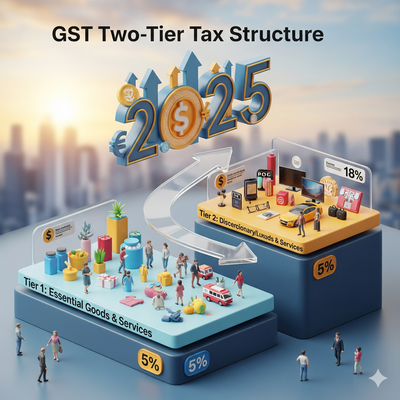 GST Two-Tier Tax Structure 2025: A Game-Changing Reform for Common Citizens